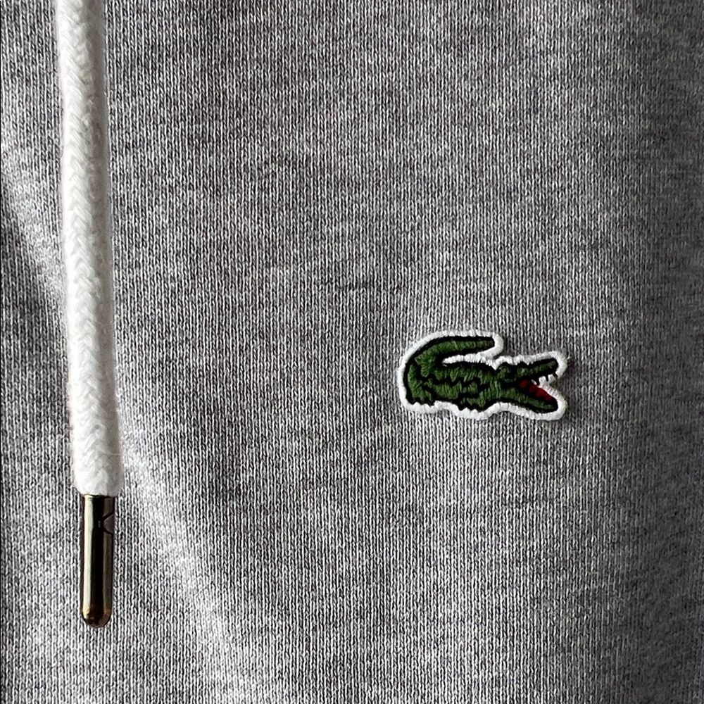 Lacoste Men's Zip-Up Gray Sweater - Picture 3 of 9